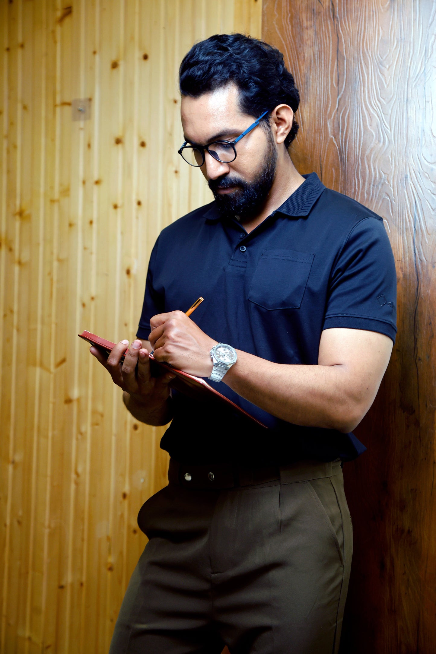 Supima Journalist Mercerized - Black